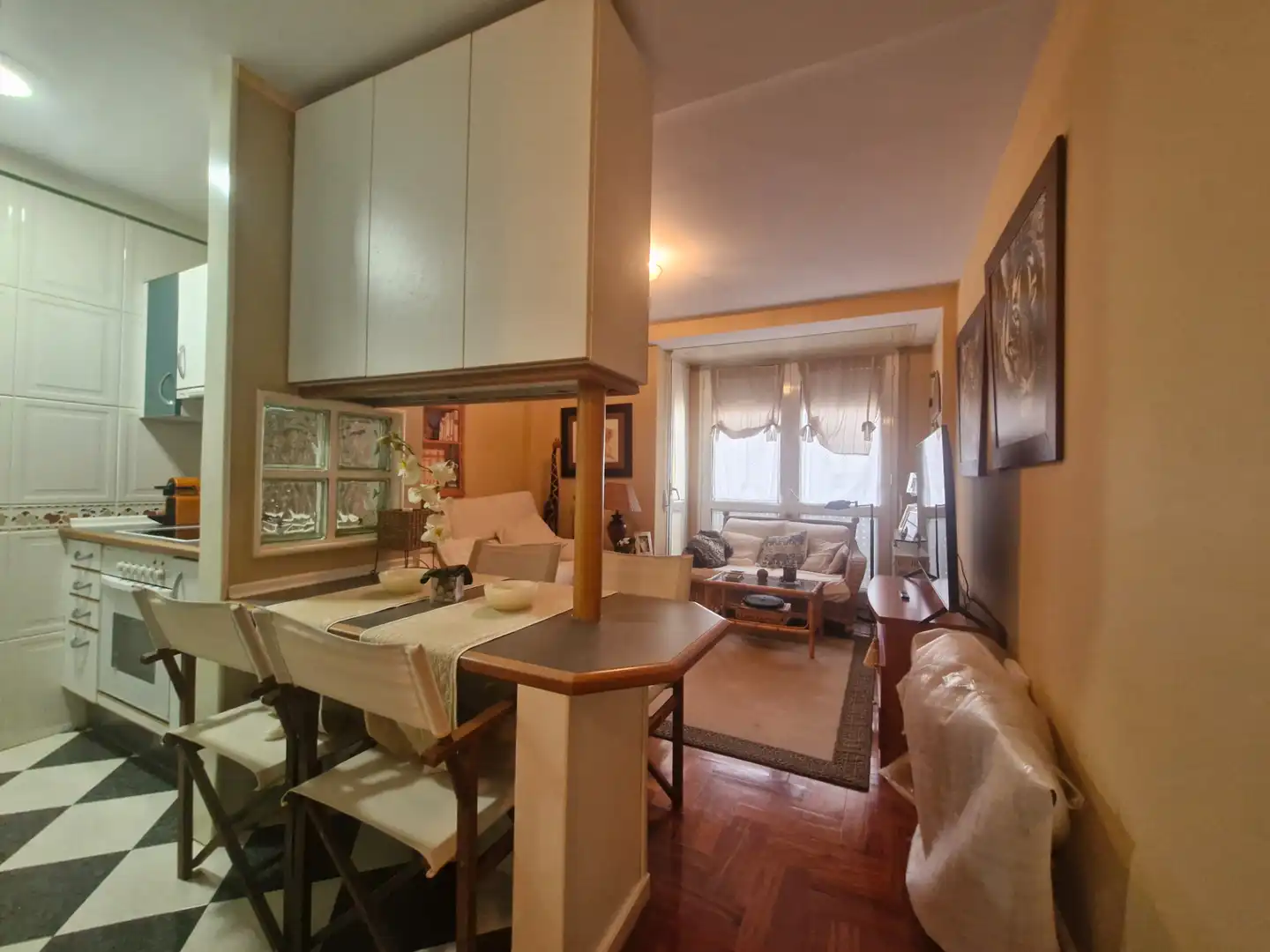 Sala de estar de Dúplex en venta en Arnedillo con Calefacción y Amueblado