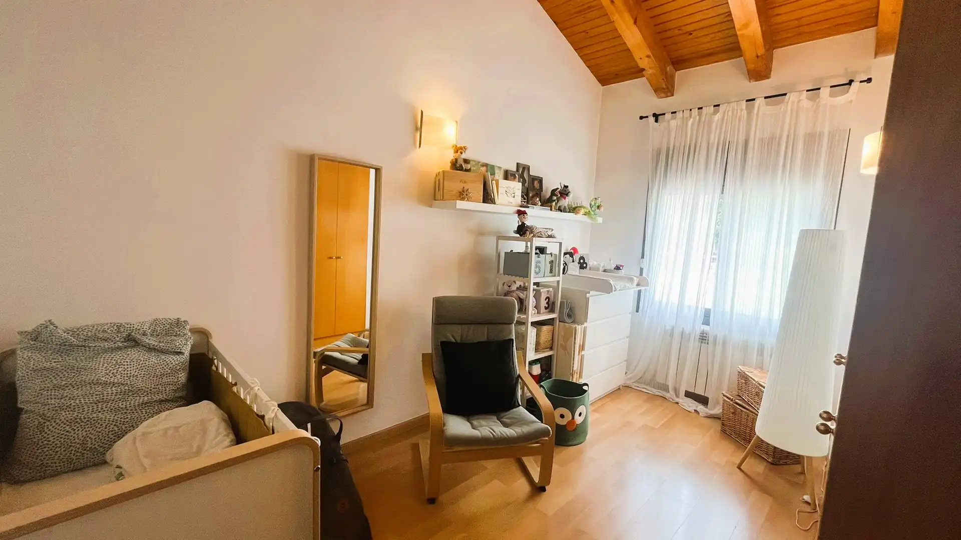 Dormitori de Casa o xalet de lloguer en Gualba amb Calefacció