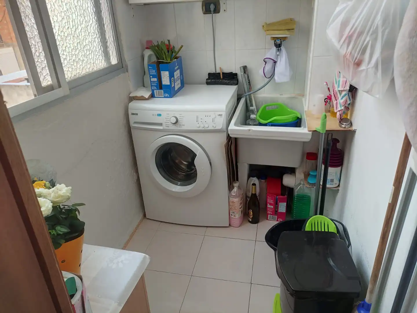 Küche von Wohnung zum Verkauf in Burriana / Borriana mit Klimaanlage, Möbliert und Ofen