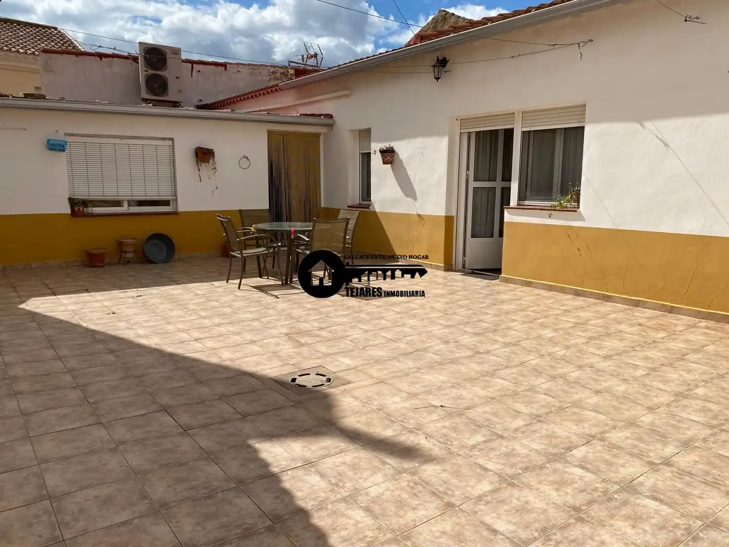 Terrassa de Casa o xalet en venda en Pozohondo amb Aire condicionat, Jardí privat i Traster