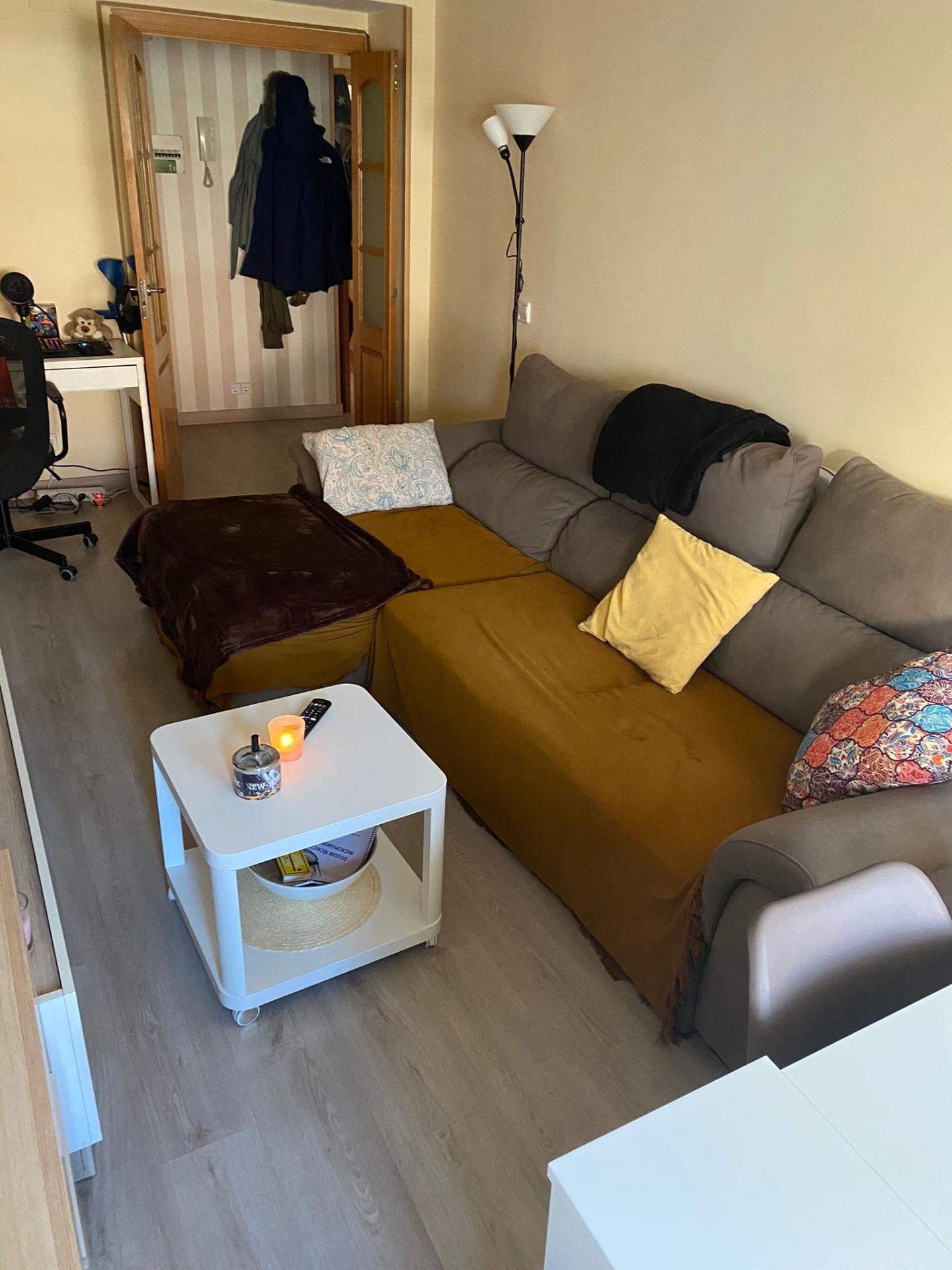 Sala de estar de Piso en venta en  Madrid Capital con Aire acondicionado y Calefacción