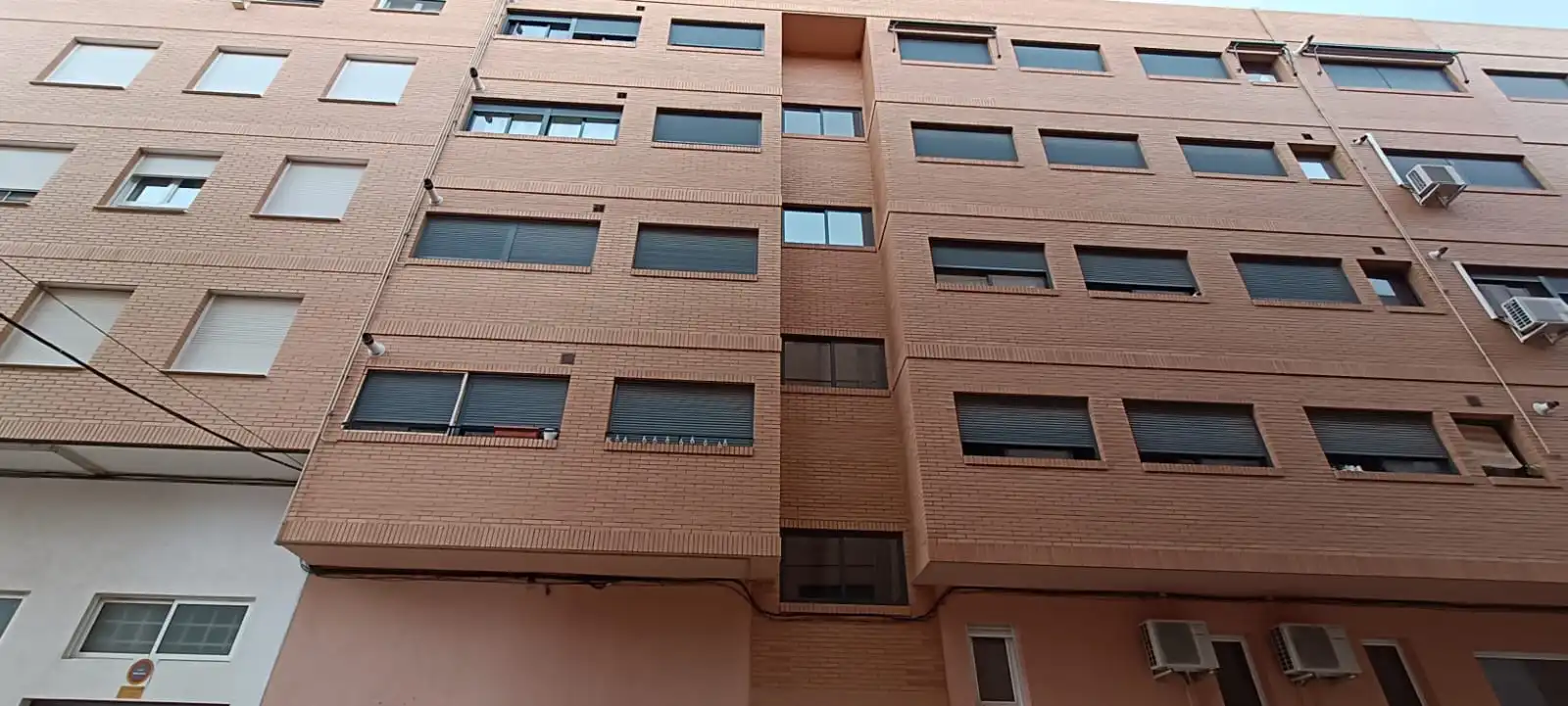 Vista exterior de Apartamento de alquiler en Almansa con Aire acondicionado, Amueblado y Horno