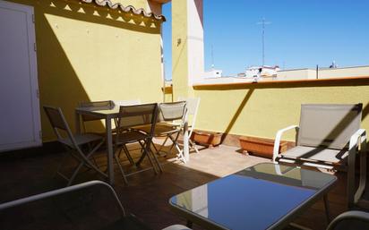 Terrace of Attic to rent in  Madrid Capital  with Air Conditioner, Heating and Parquet flooring