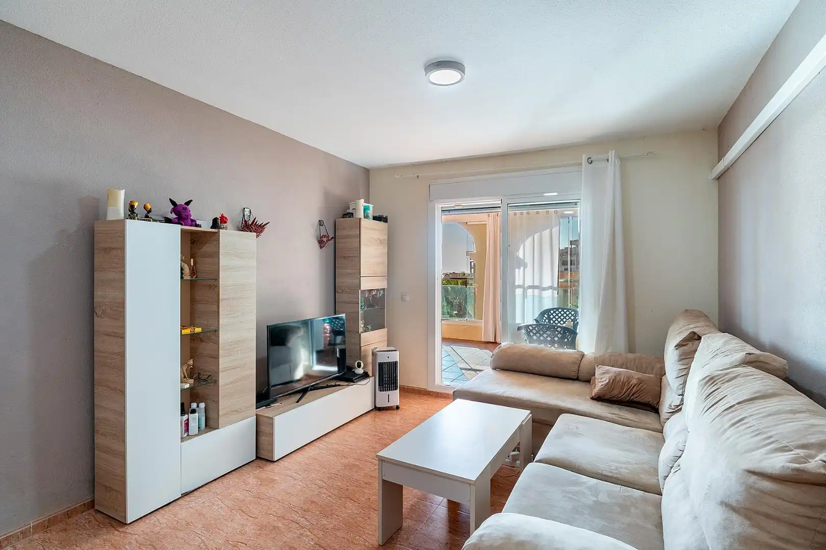 Living room of Flat for sale in El Ejido  with Air Conditioner, Heating and Terrace