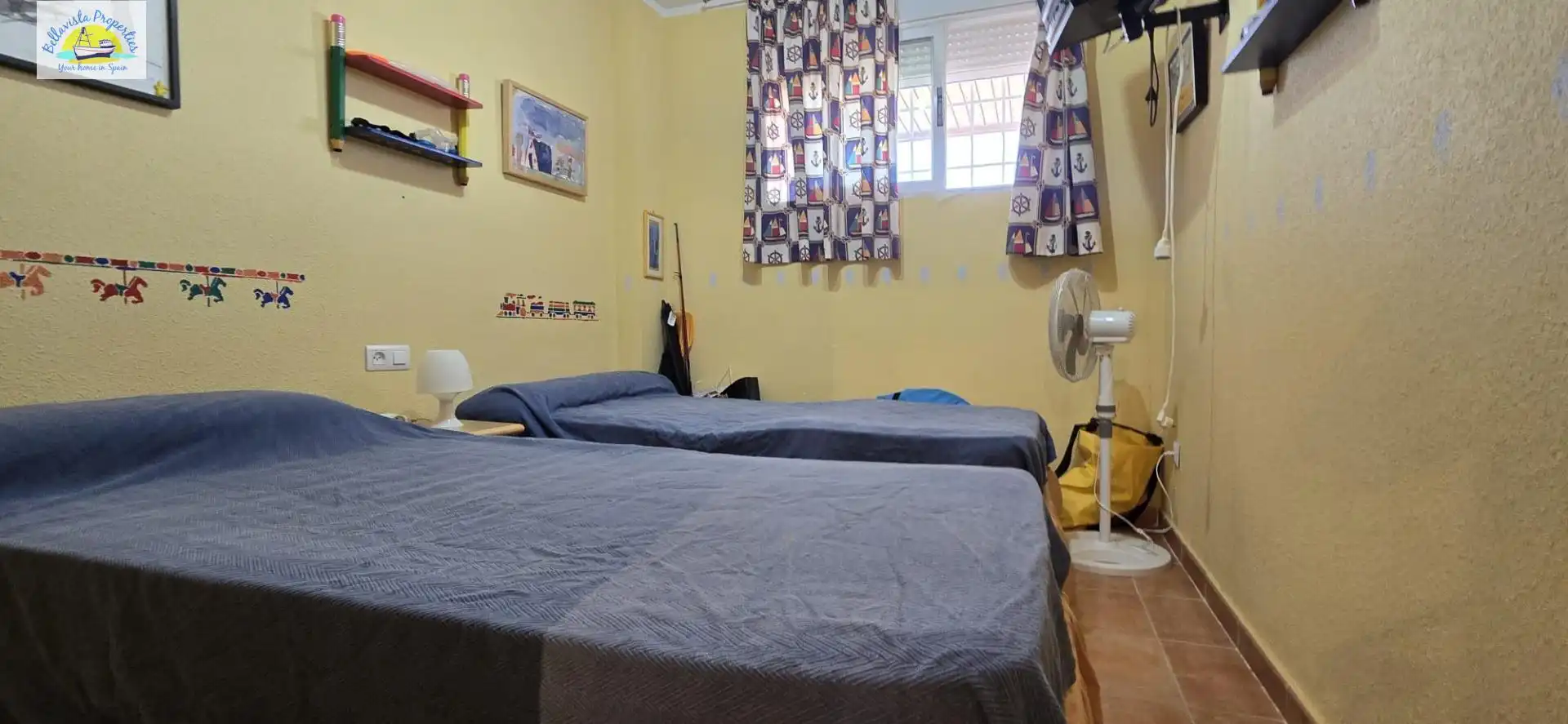 Dormitori de Apartament en venda en Cartagena amb Moblat, Balcó i Alarma