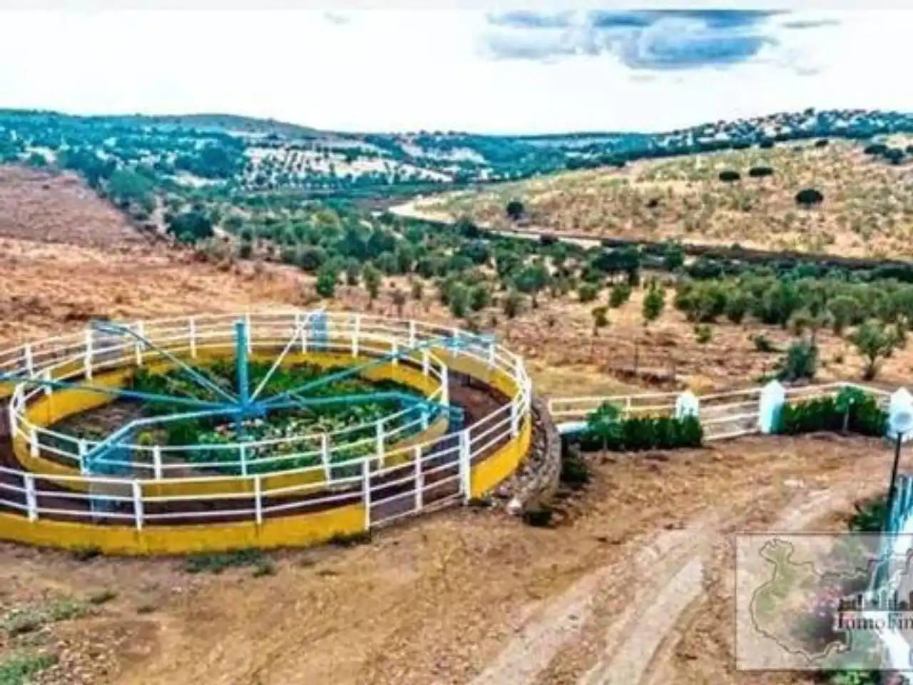 Finca rústica en venta en Higuera de Vargas con Aire acondicionado, Jardín privado y Terraza