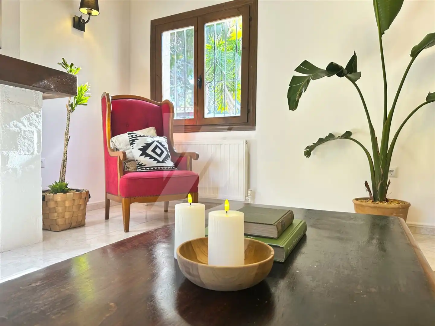 Living room of Houses for sale in Moraira  with Air Conditioner, Heating and Private garden