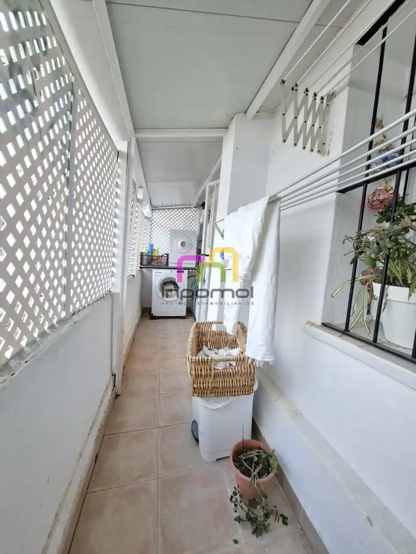 Balcony of Apartments for sale in Badajoz  with Air Conditioner, Heating and Furnished