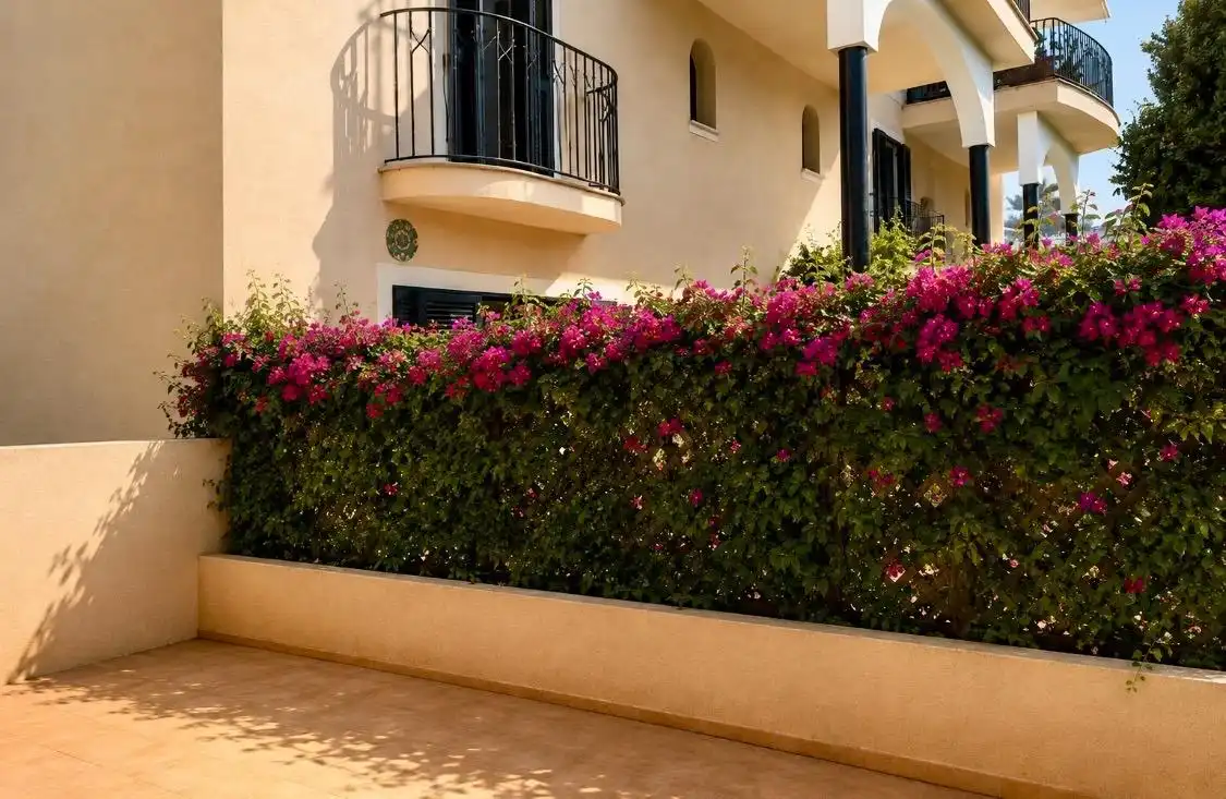 Terrasse von Maisonette zum Verkauf in Calvià mit Klimaanlage, Heizung und Privatgarten