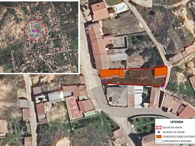 Terreno residencial en Venta en Calle Melgar, 14 en Villanueva de las Peras