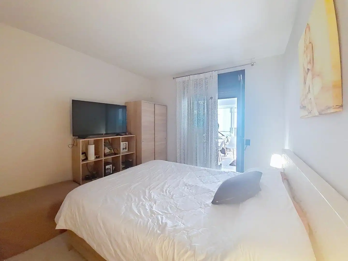 Schlafzimmer von Wohnung zum Verkauf in Mojácar mit Klimaanlage, Terrasse und Gemeinschaftspool
