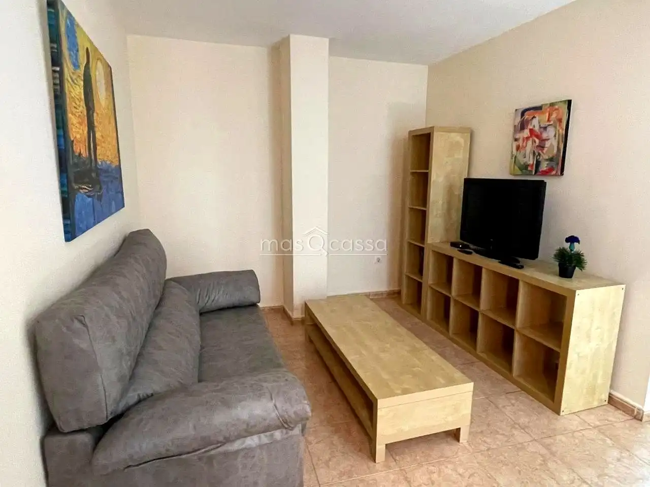 Sala de estar de Piso de alquiler en La Línea de la Concepción con Amueblado