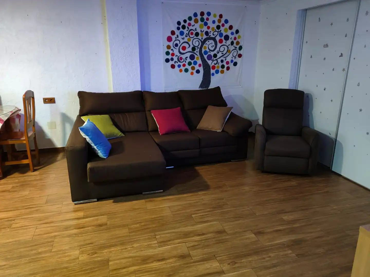 Sala de estar de Piso en venta en Crevillent con Parquet y Balcón