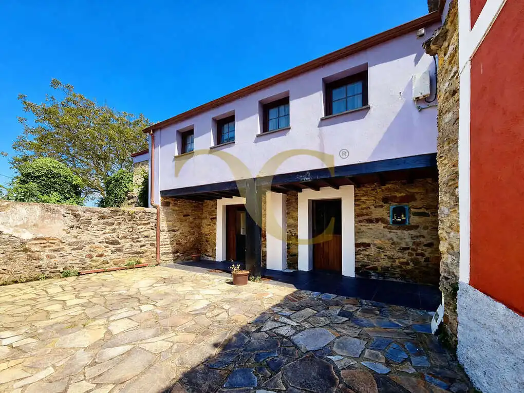 Exterior view of Houses for sale in Tapia de Casariego  with Heating, Private garden and Terrace
