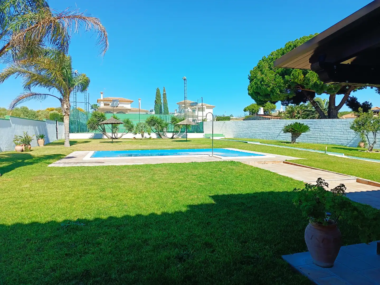 Jardín de Casa o chalet en venta en El Puerto de Santa María con Aire acondicionado, Jardín privado y Terraza