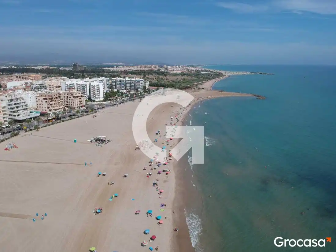 Exterior view of Flat for sale in Sagunto / Sagunt  with Air Conditioner, Oven and Washing machine