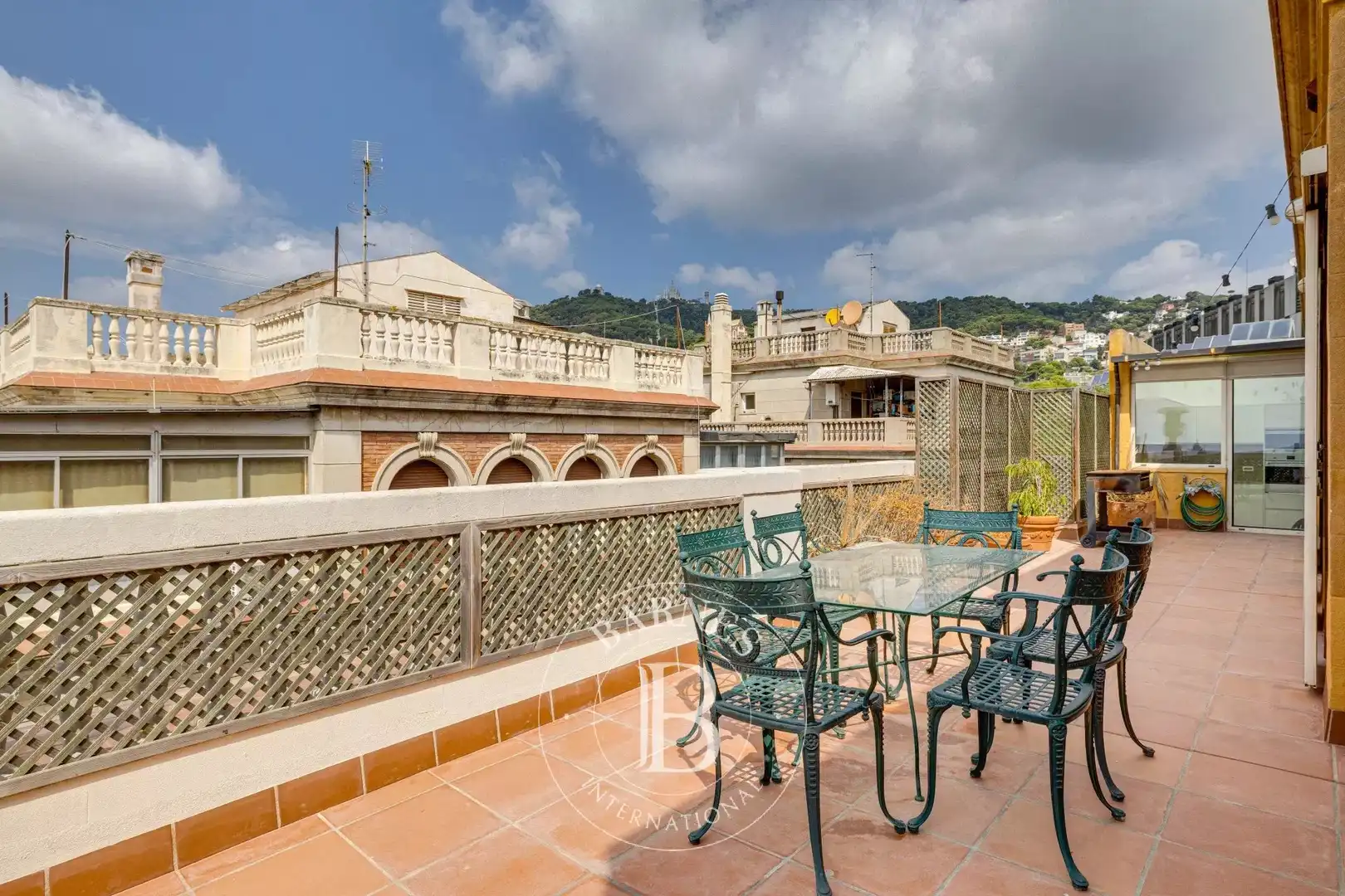 Terrasse von Wohnung zur Miete in Barcelona mit Klimaanlage, Heizung und Terrasse