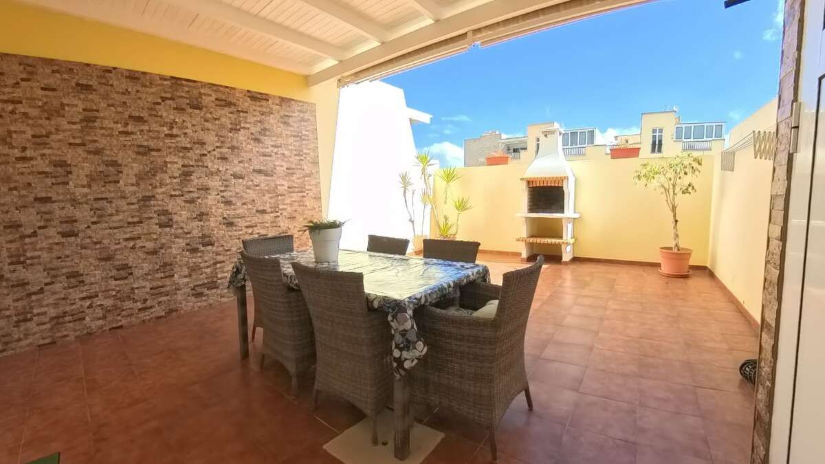 Terrace of Duplex for sale in Arrecife  with Heating, Terrace and Storage room