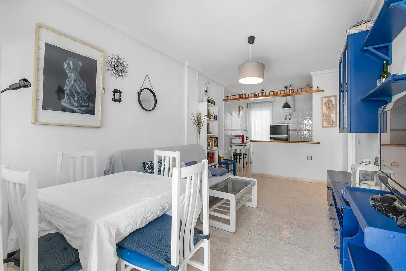 Dining room of Houses for sale in Torrevieja  with Terrace, Furnished and Community pool