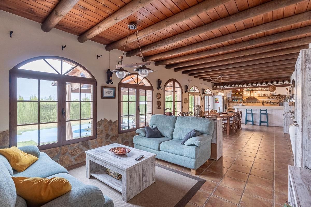 Living room of House or chalet for sale in Moraleda de Zafayona  with Air Conditioner, Heating and Private garden