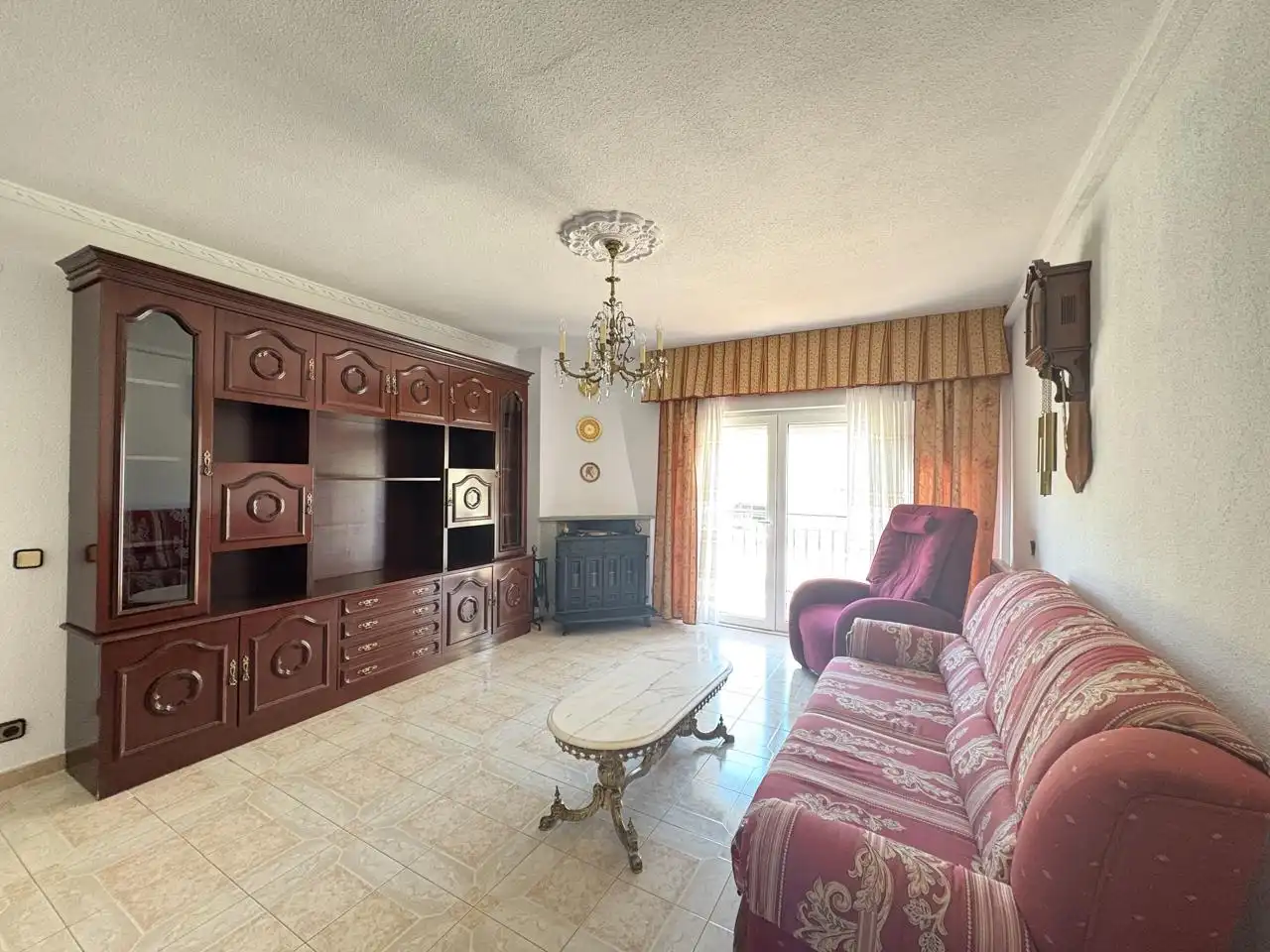 Sala de estar de Piso de alquiler en Guadarrama con Calefacción, Terraza y Amueblado