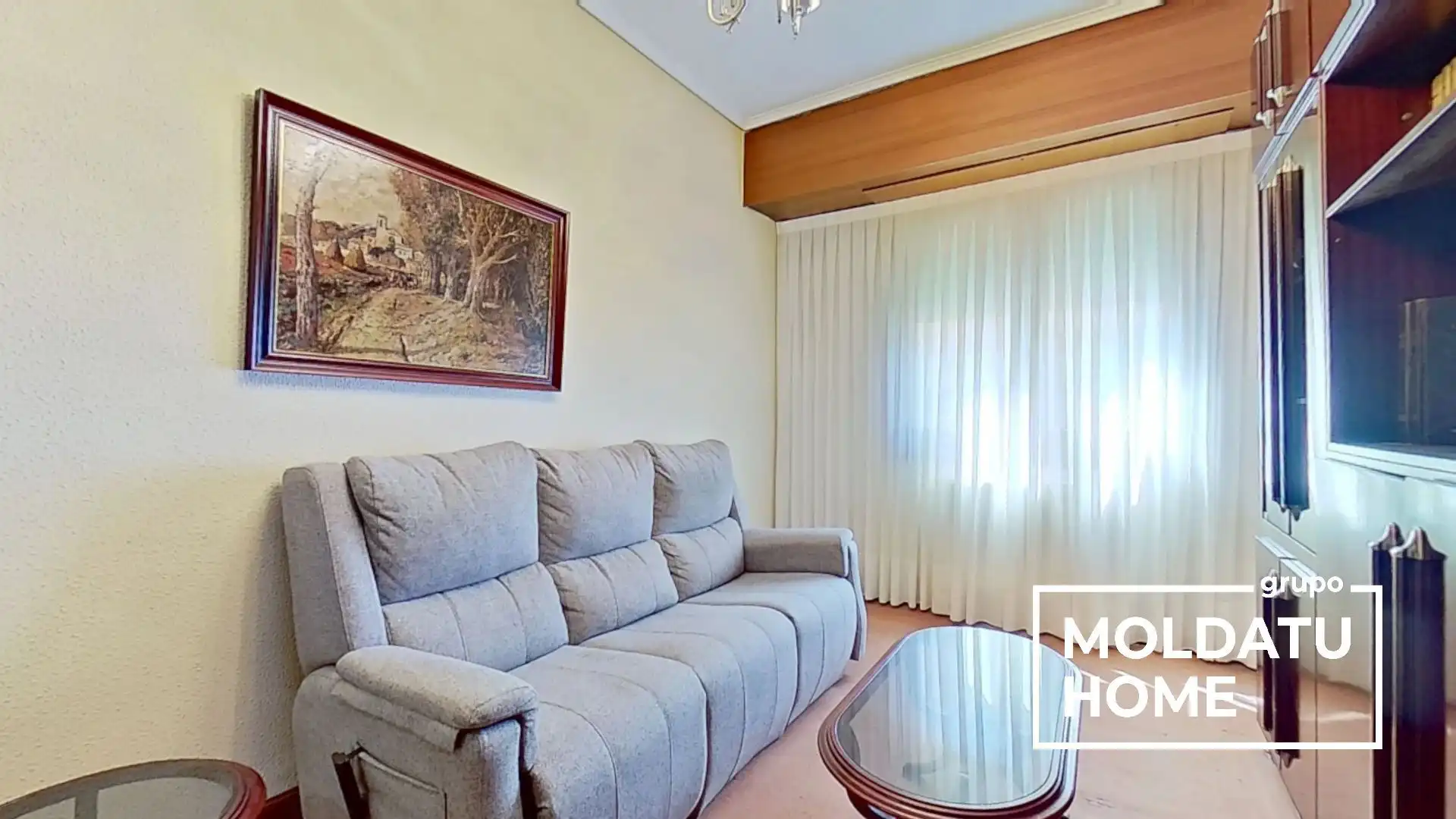 Living room of Flat for sale in Bilbao   with Heating and Terrace
