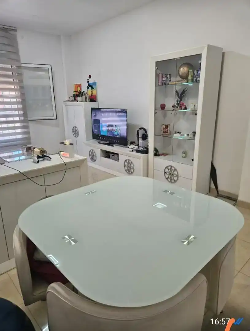 Living room of Flat for sale in Roquetas de Mar ciudad