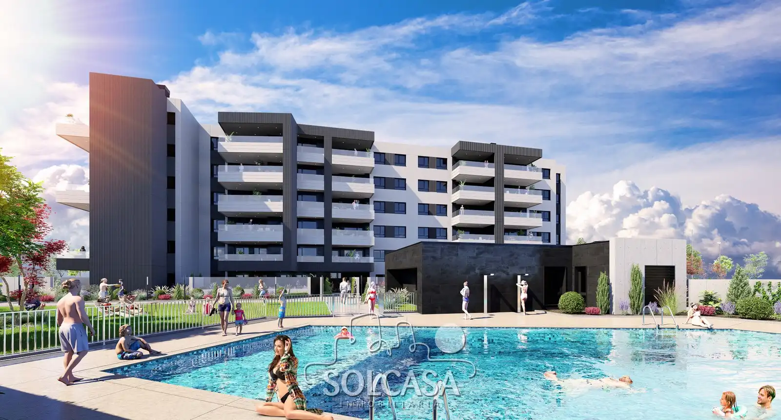 Piscina de Piso en venta en Valladolid con Calefacción, Jardín privado y Parquet