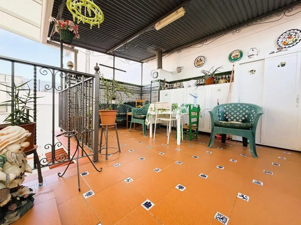 Terraza de Casa o chalet en venta en Puerto de la Torre - Atabal