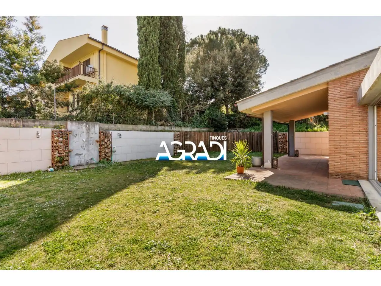 Garden of Houses for sale in Les Franqueses del Vallès  with Air Conditioner, Heating and Private garden