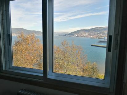 Bedroom of Flat for sale in Vigo   with Heating, Parquet flooring and Terrace