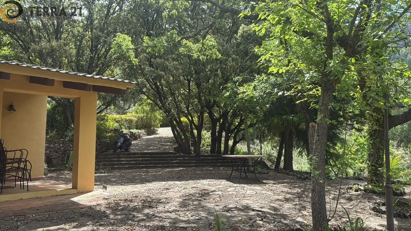 Jardín de Finca rústica en venta en Los Villares con Aire acondicionado