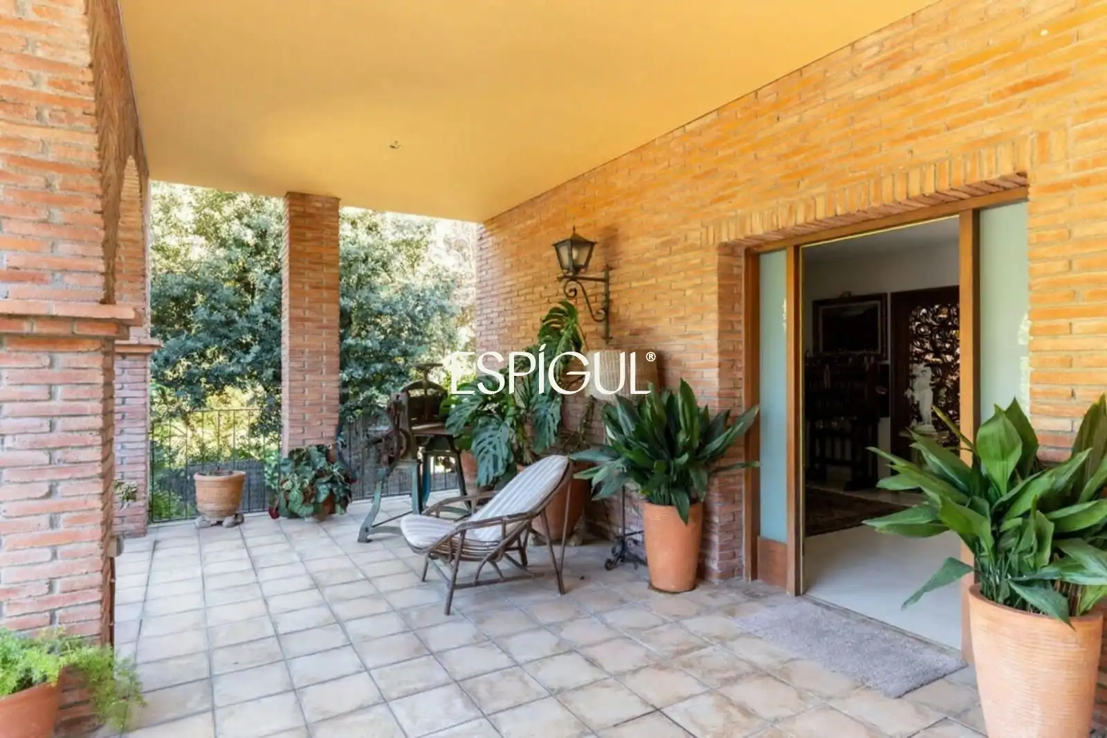 Terraza de Casa o chalet de alquiler en Sant Cugat del Vallès con Aire acondicionado, Calefacción y Jardín privado
