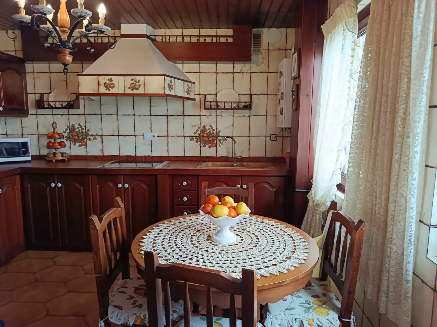 Küche von Maisonette zum Verkauf in Santander mit Heizung, Parkett und Terrasse