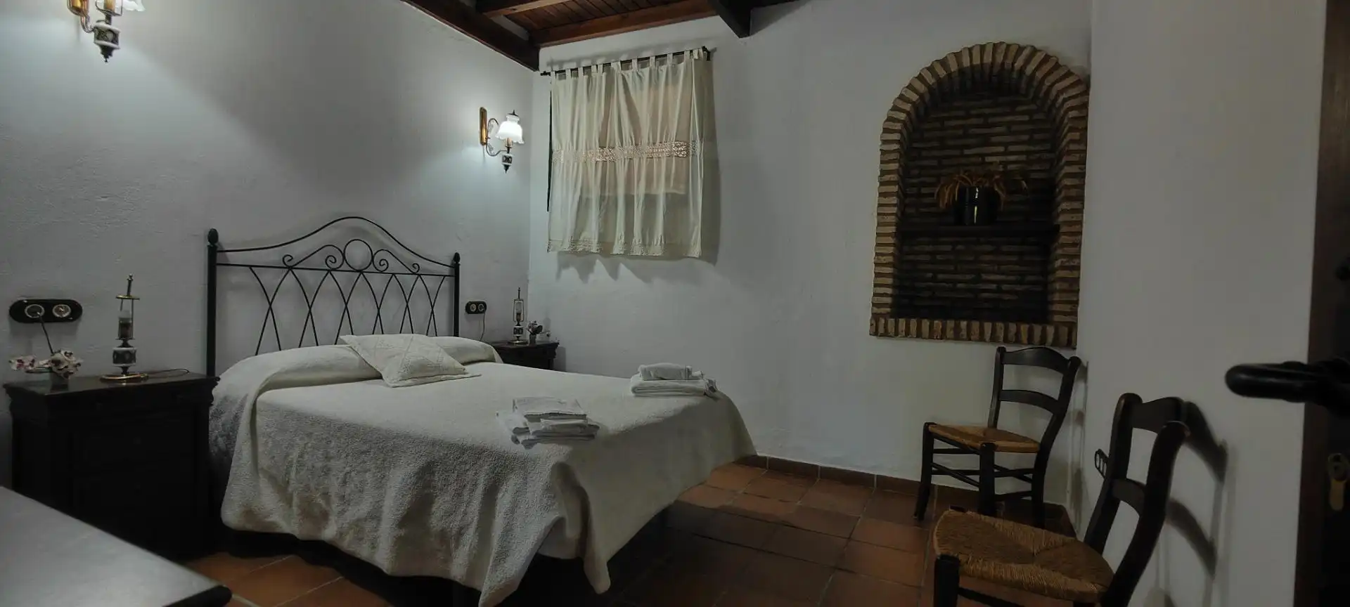 Habitación de Finca rústica en venta en La Lapa con Aire acondicionado, Jardín privado y Terraza