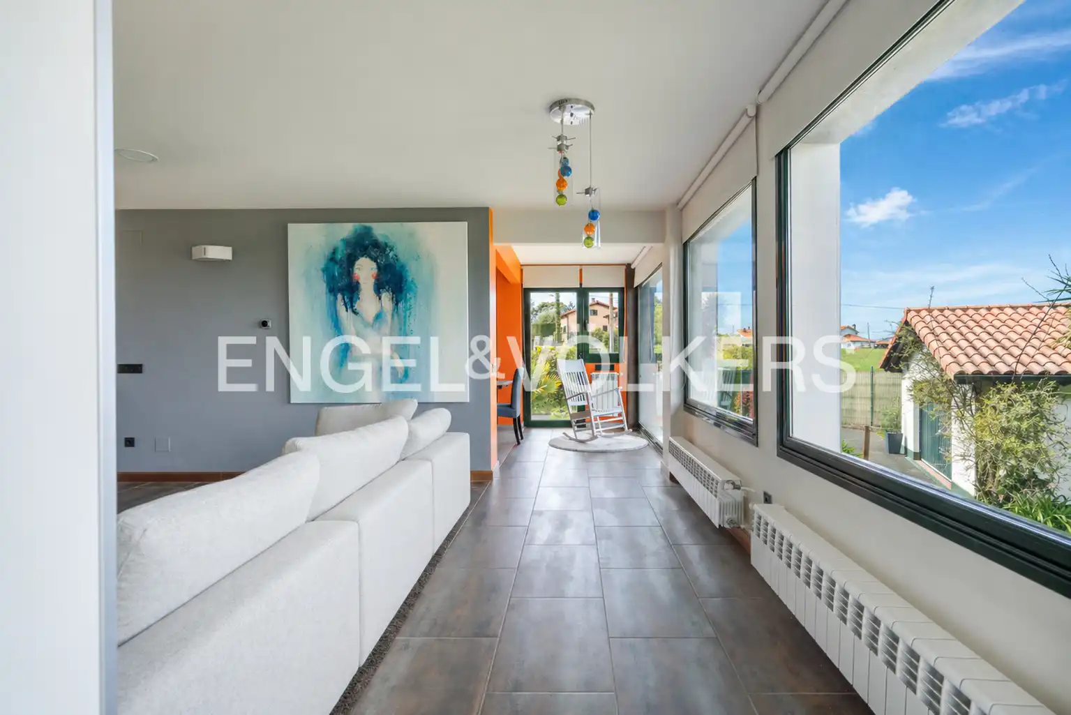 Living room of Houses for sale in Cudillero  with Heating, Private garden and Terrace