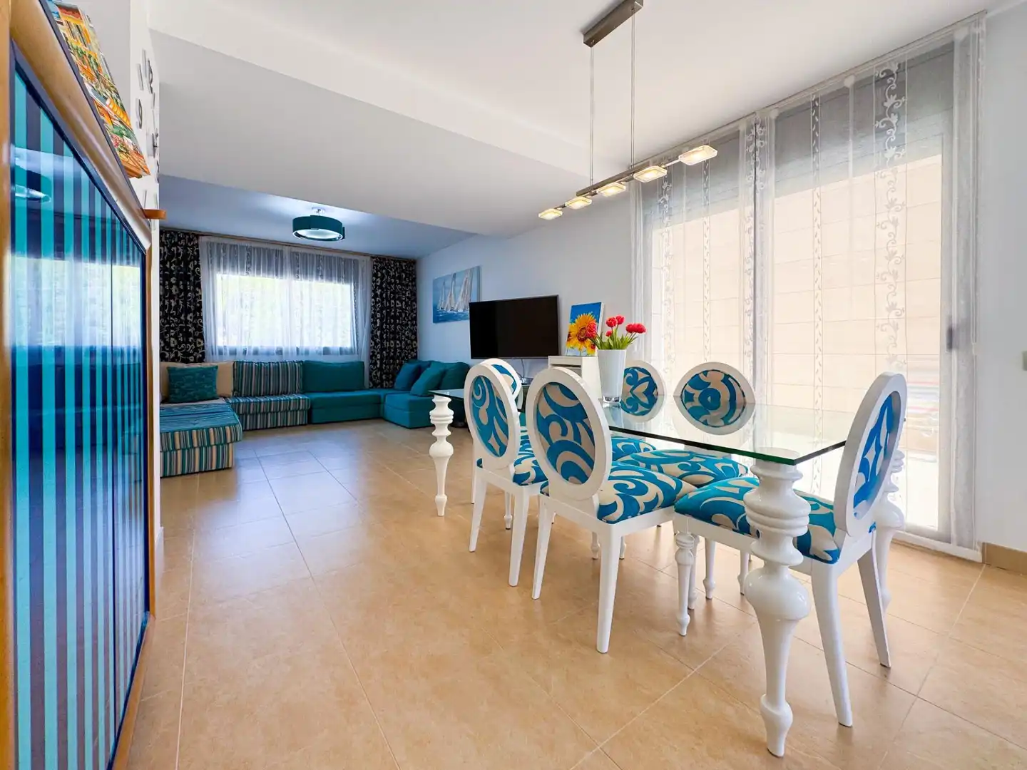 Comedor de Casa o chalet en venta en Torredembarra con Aire acondicionado, Calefacción y Jardín privado