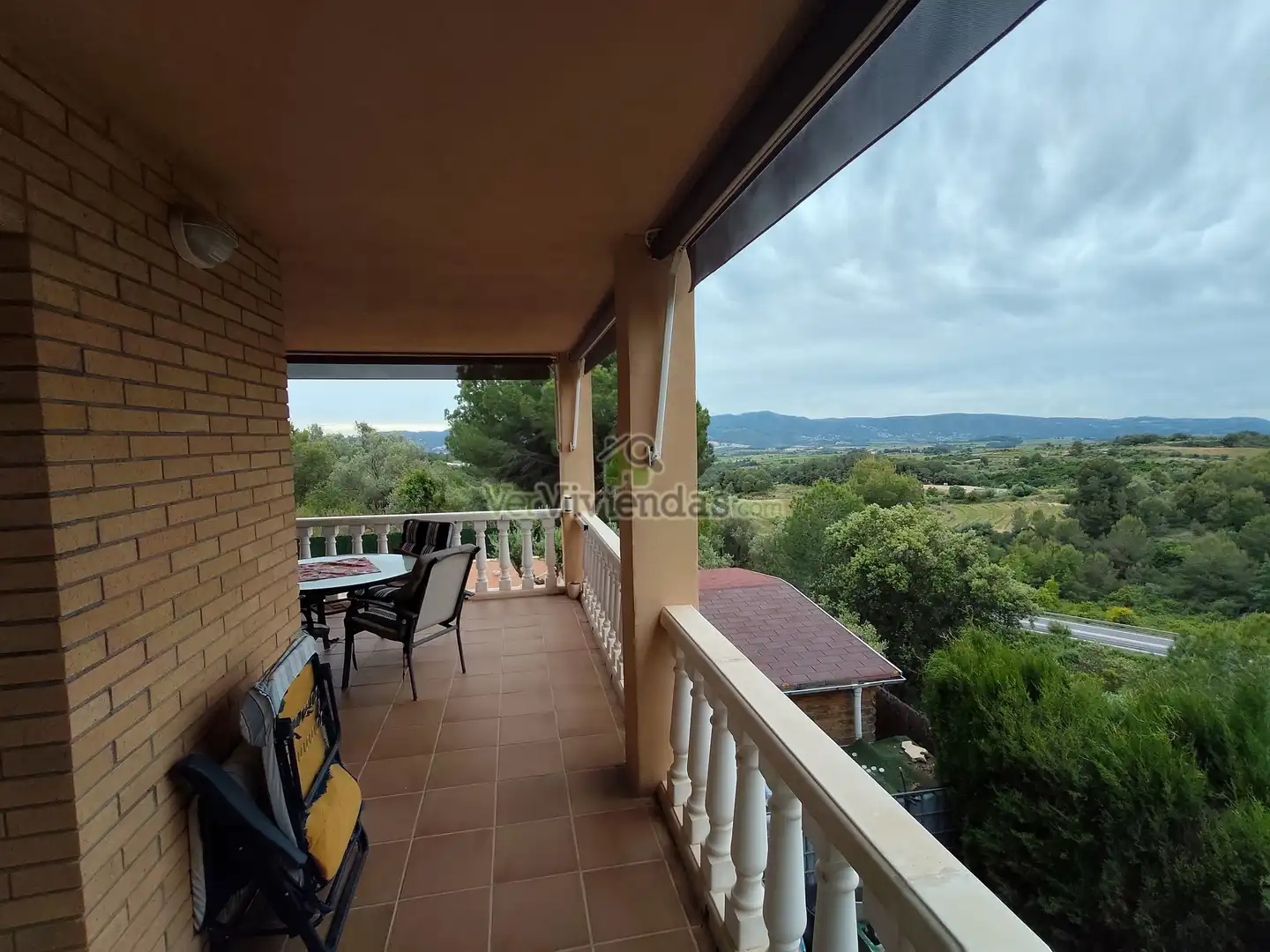 Terrassa de Casa o xalet en venda en Masquefa amb Calefacció, Jardí privat i Terrassa