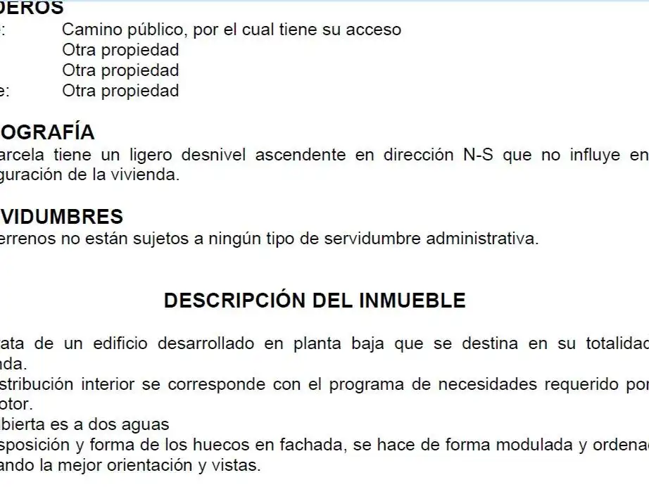 Residencial en venta en Nava