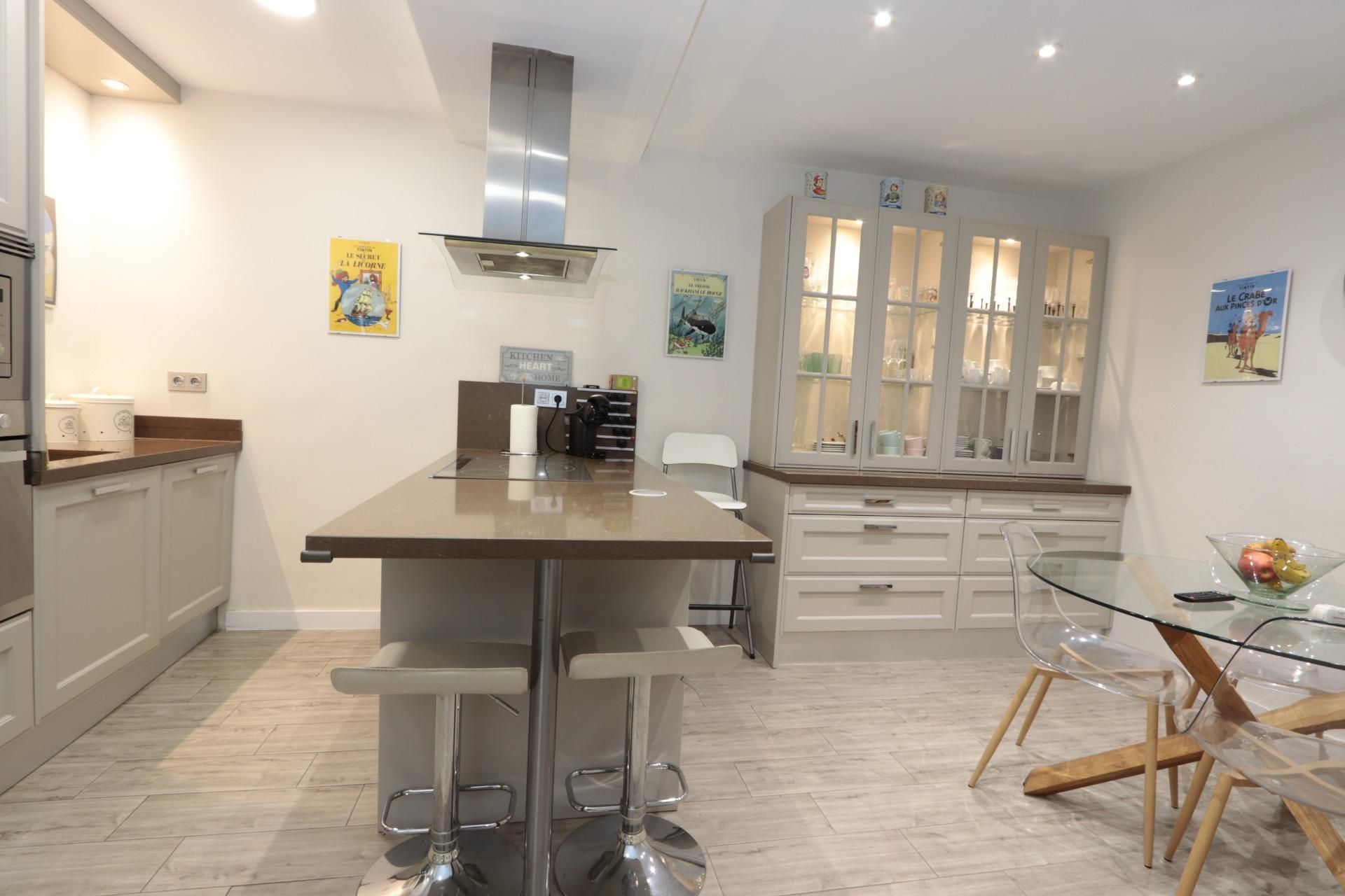 Kitchen of Flat for sale in Cartagena  with Air Conditioner, Heating and Parquet flooring
