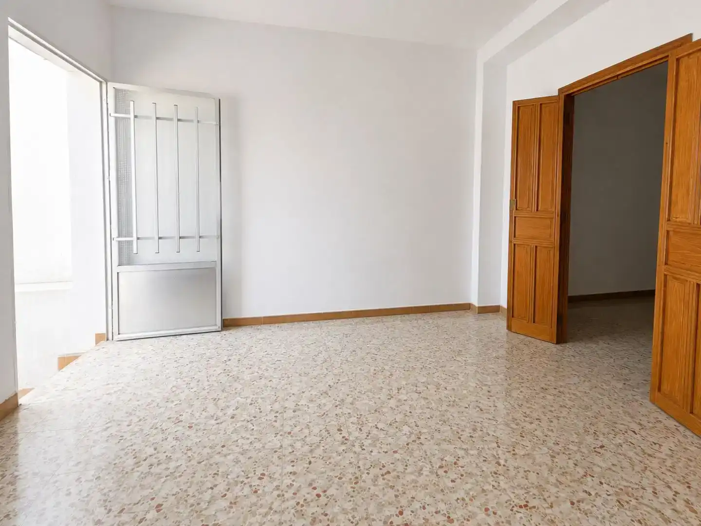 Sala d'estar de Pis en venda en Campanario amb Traster i Balcó