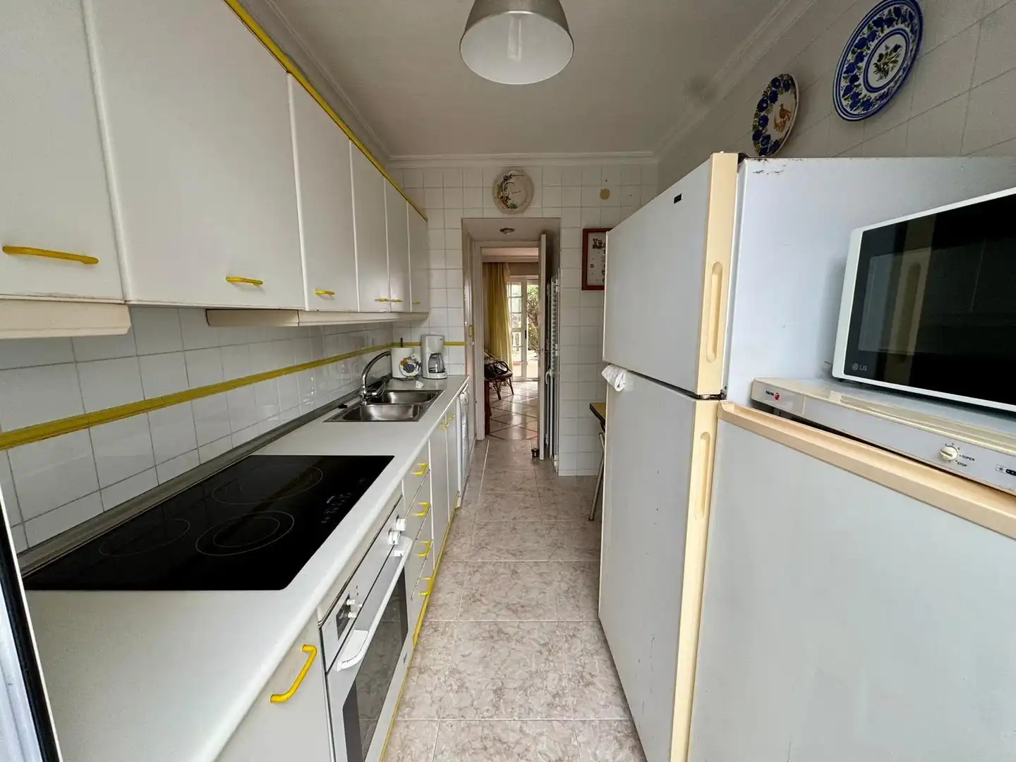 Cocina de Casa adosada en venta en Punta Umbría con Terraza, Amueblado y Balcón