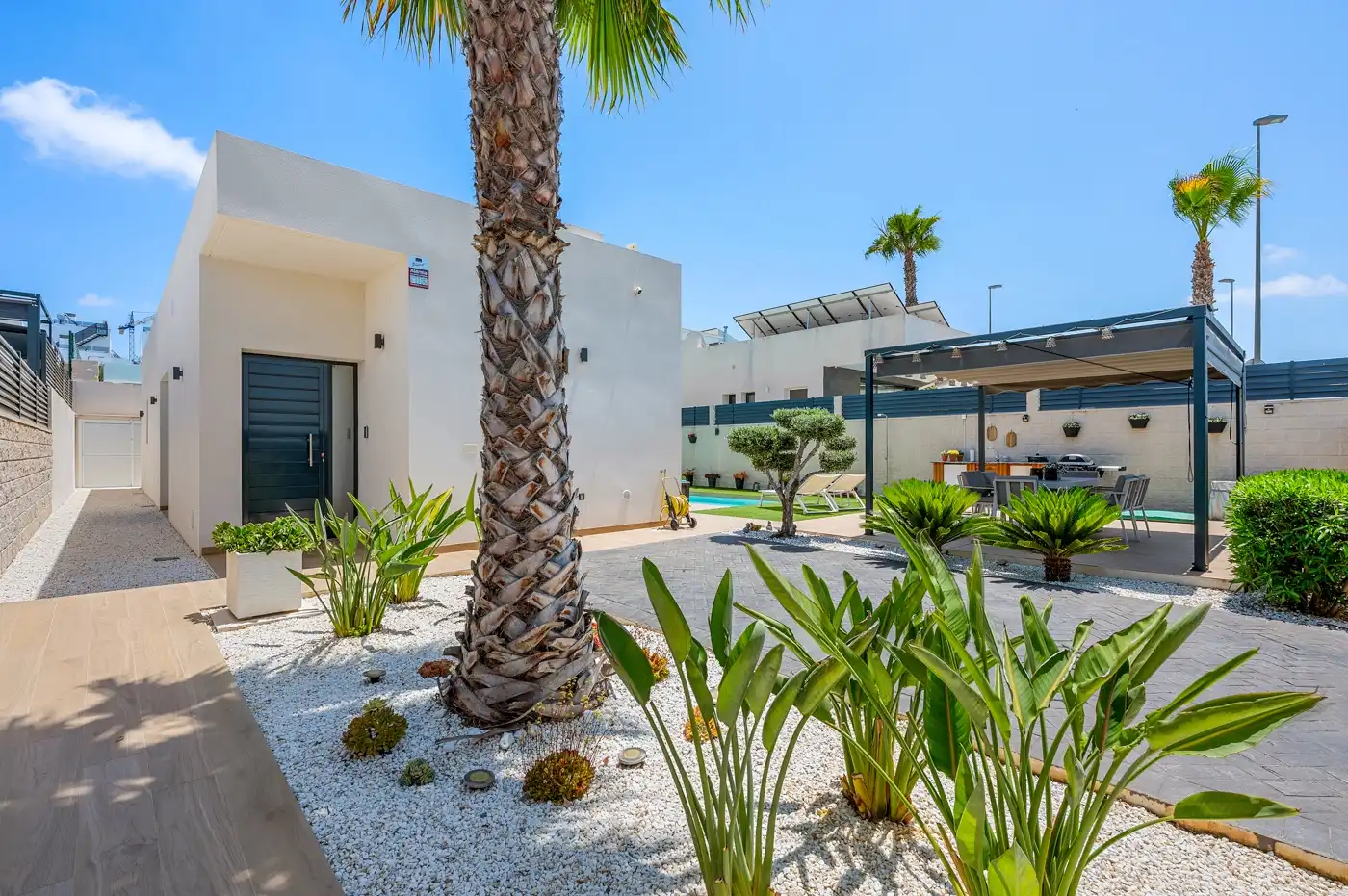 Exterior view of Houses for sale in Benijófar  with Air Conditioner, Heating and Private garden