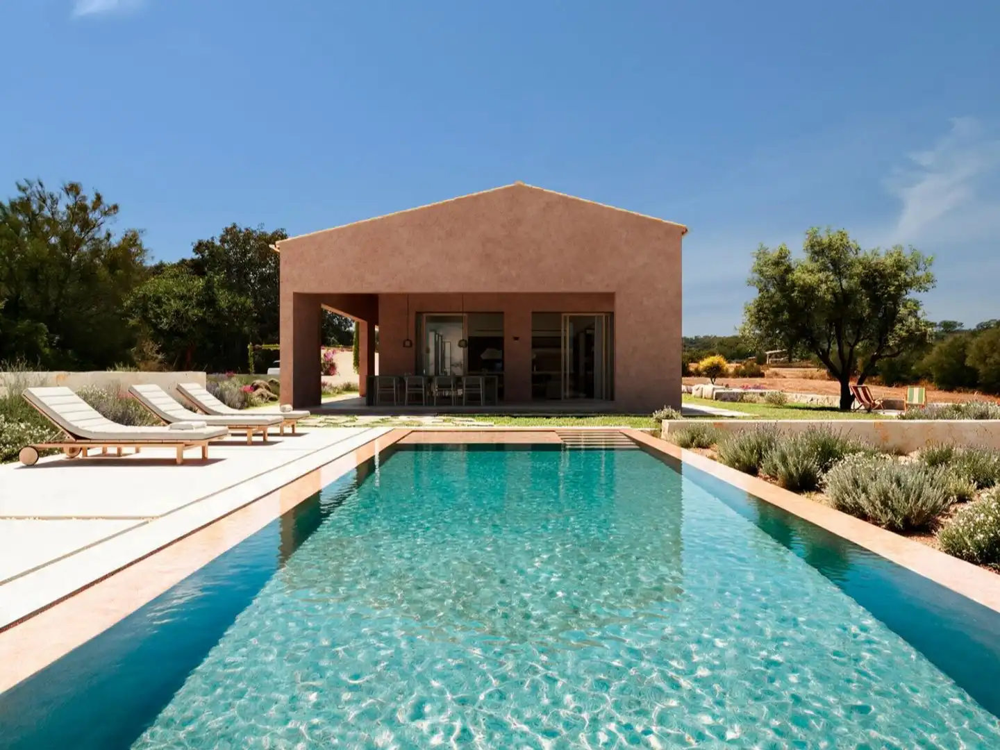 Piscina de Casa o chalet en venta en Costitx con Aire acondicionado, Calefacción y Jardín privado