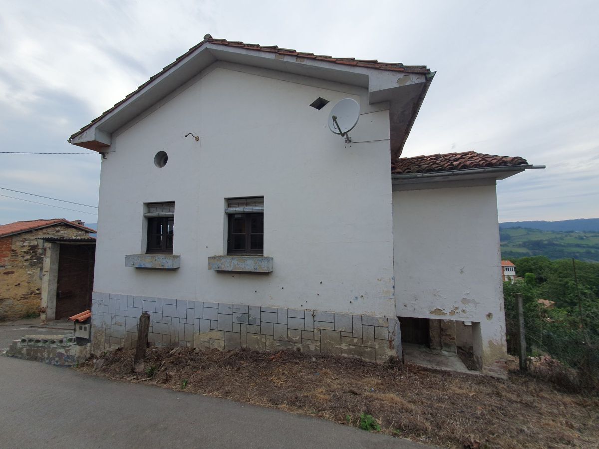 Vista exterior de Casa o xalet en venda en Candamo amb Terrassa i Traster
