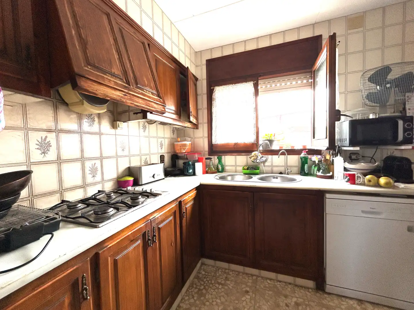 Cocina de Casa o chalet en venta en Santa Coloma de Farners con Aire acondicionado, Calefacción y Terraza