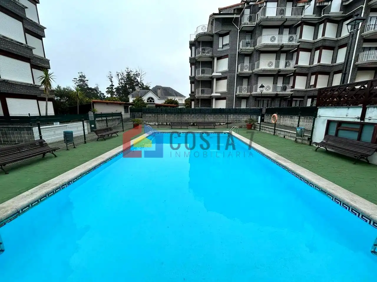 Swimming pool of Flat for sale in Noja  with Terrace and Community pool