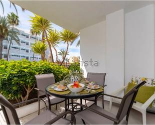Terrace of Flat to rent in Las Palmas de Gran Canaria  with Air Conditioner, Terrace and Furnished