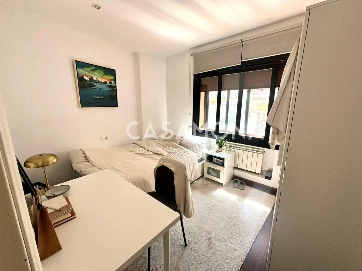 Schlafzimmer von Wohnungen zum Verkauf in Barcelona mit Klimaanlage