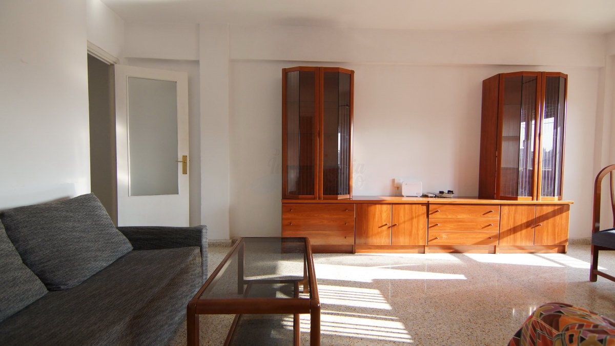 Living room of Flat to rent in Zamora Capital   with Heating, Terrace and Furnished